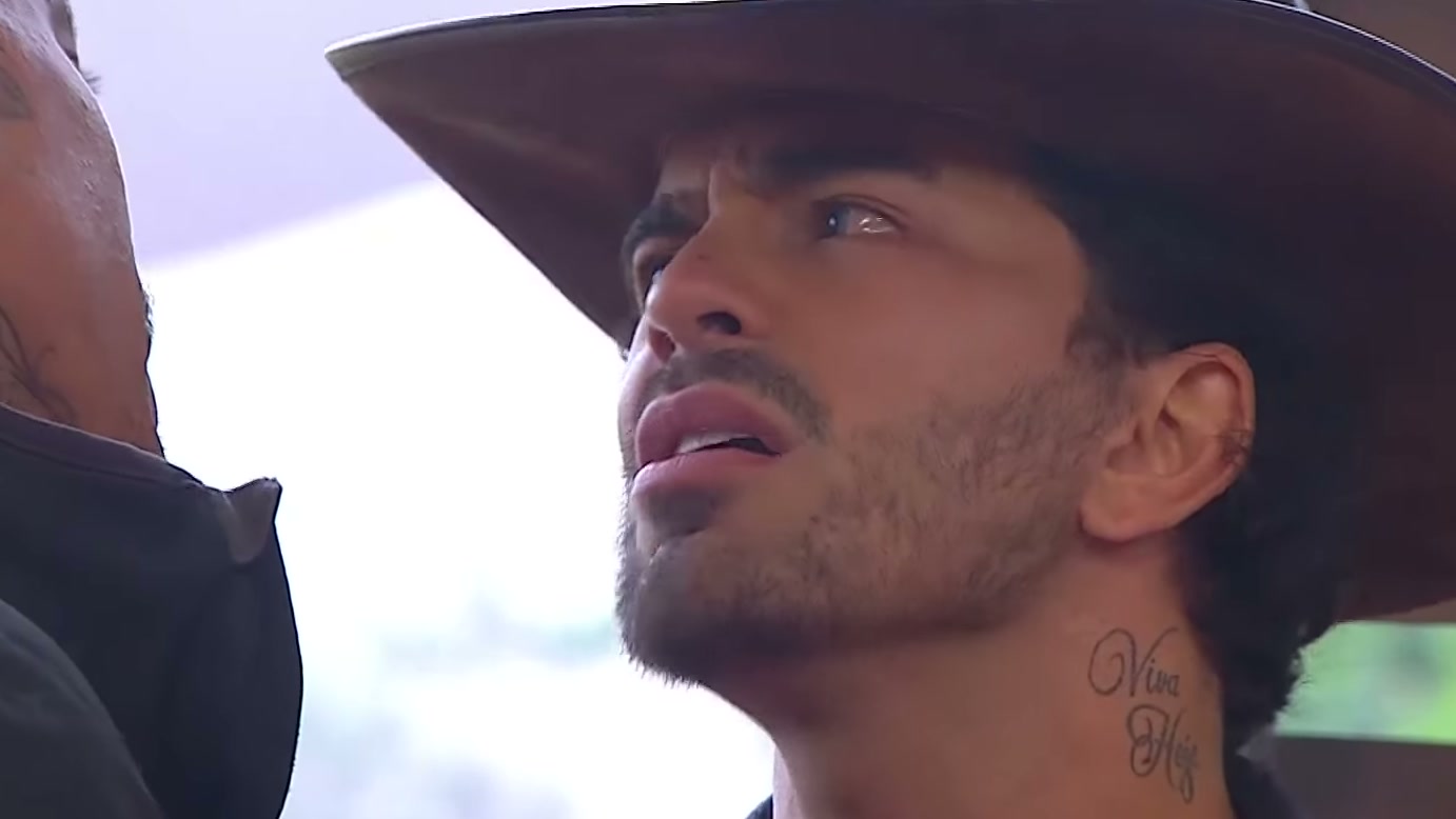 Murilo diz que não teme o chapéu de Alfredo em A Fazenda 18, após contestar uma escolha que envolve Cath e a égua Serena