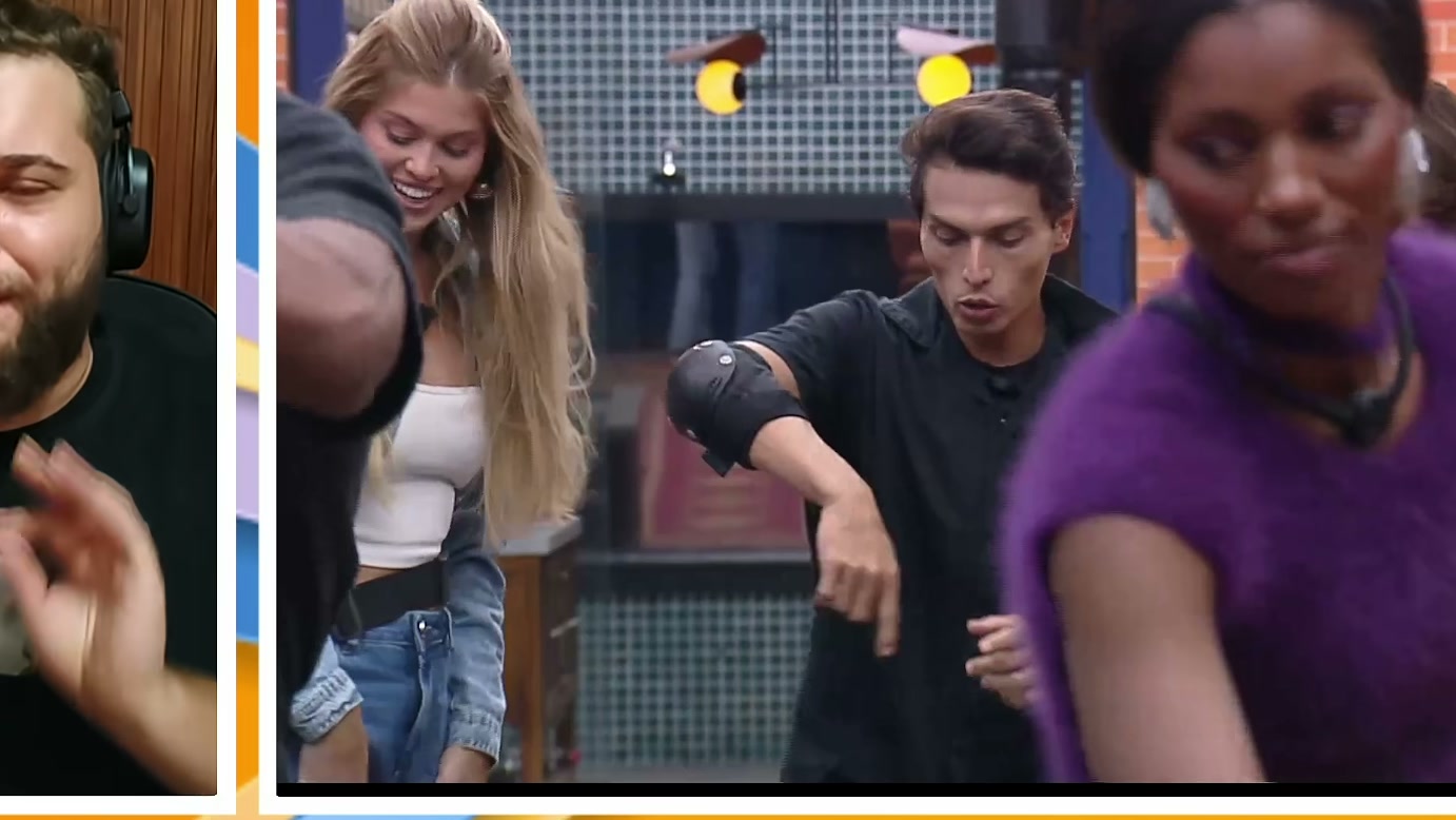 Murilo apoia pé na barra durante Prova do Lampião e vira alvo de pedidos de desclassificação, segundo Blitz do Edu, mas regra não está esclarecida