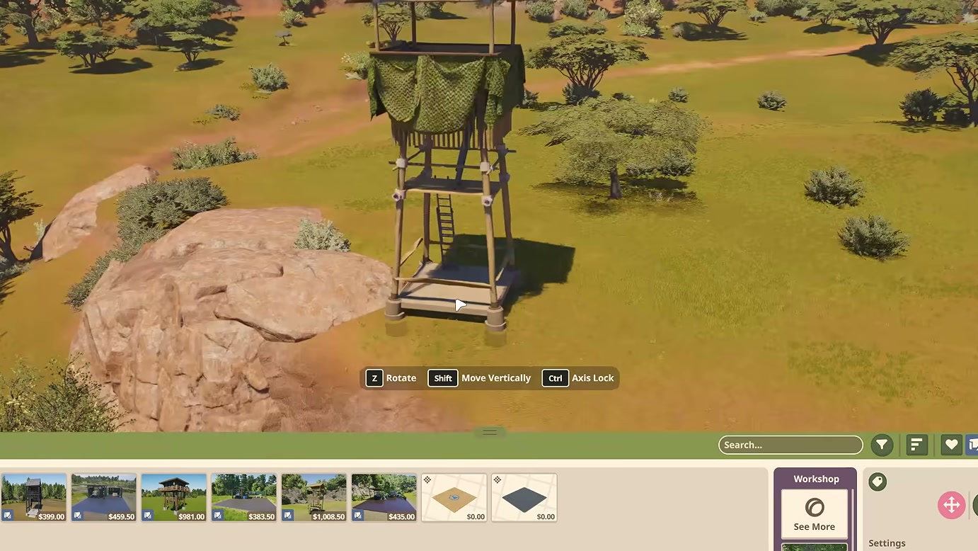 Zoológico prepara animais para uma futura soltura em reserva, mas projeto de conservação apresentado pelo PawsBuild acontece dentro do jogo Planet Zoo 2