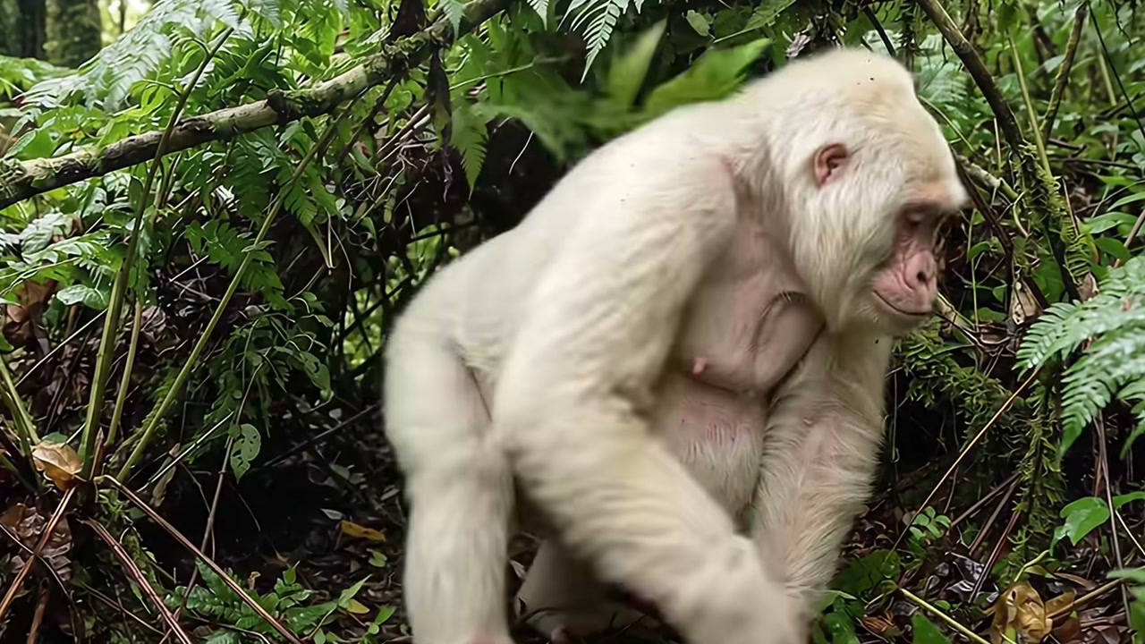 Primeiro filhote nasce e mãe ainda enfrenta novas contrações, mas segundo nascimento revela gêmeos de pelagem branca na história contada pelo Wildlife Survival Stories